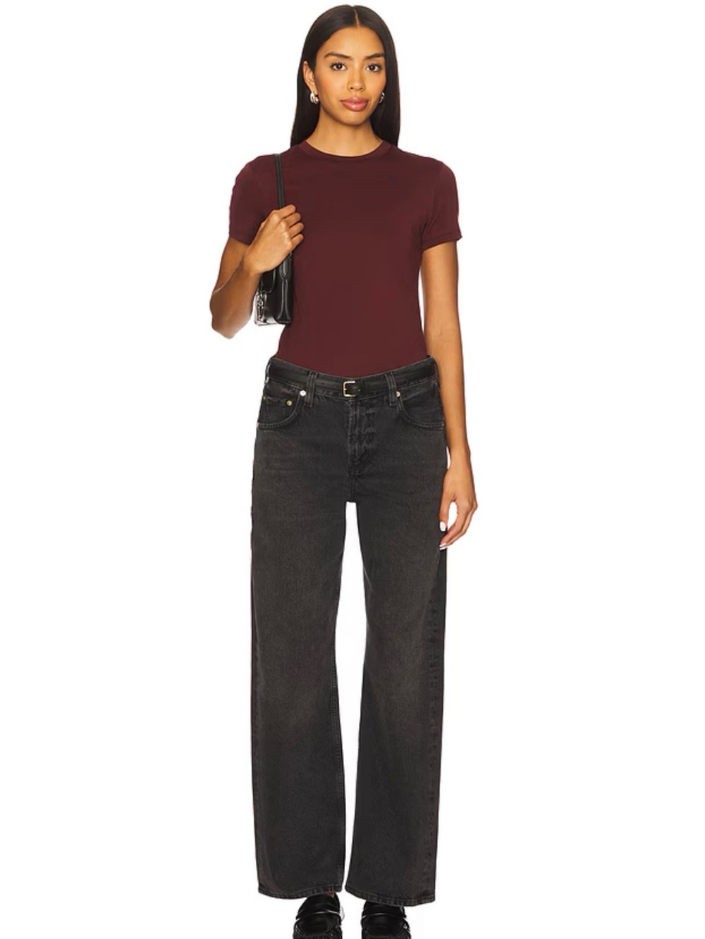 Citizens of Humanity - Lindz Low Rise Easy Straight in Vintage Black - Picture 5 of 12